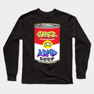 Adhd Gamer Soup 23 Long Sleeve T-Shirt